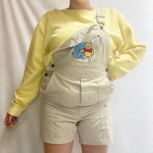 Pooh Overall Shorts